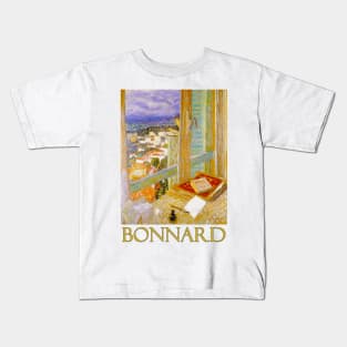 La Fenetre (The Window) by Pierre Bonnard Kids T-Shirt